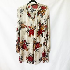 VICI Long Sleeve Flowy Floral Dress - Size S